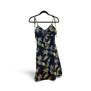 Promesa Hawaiian Tropical Patterned Dress